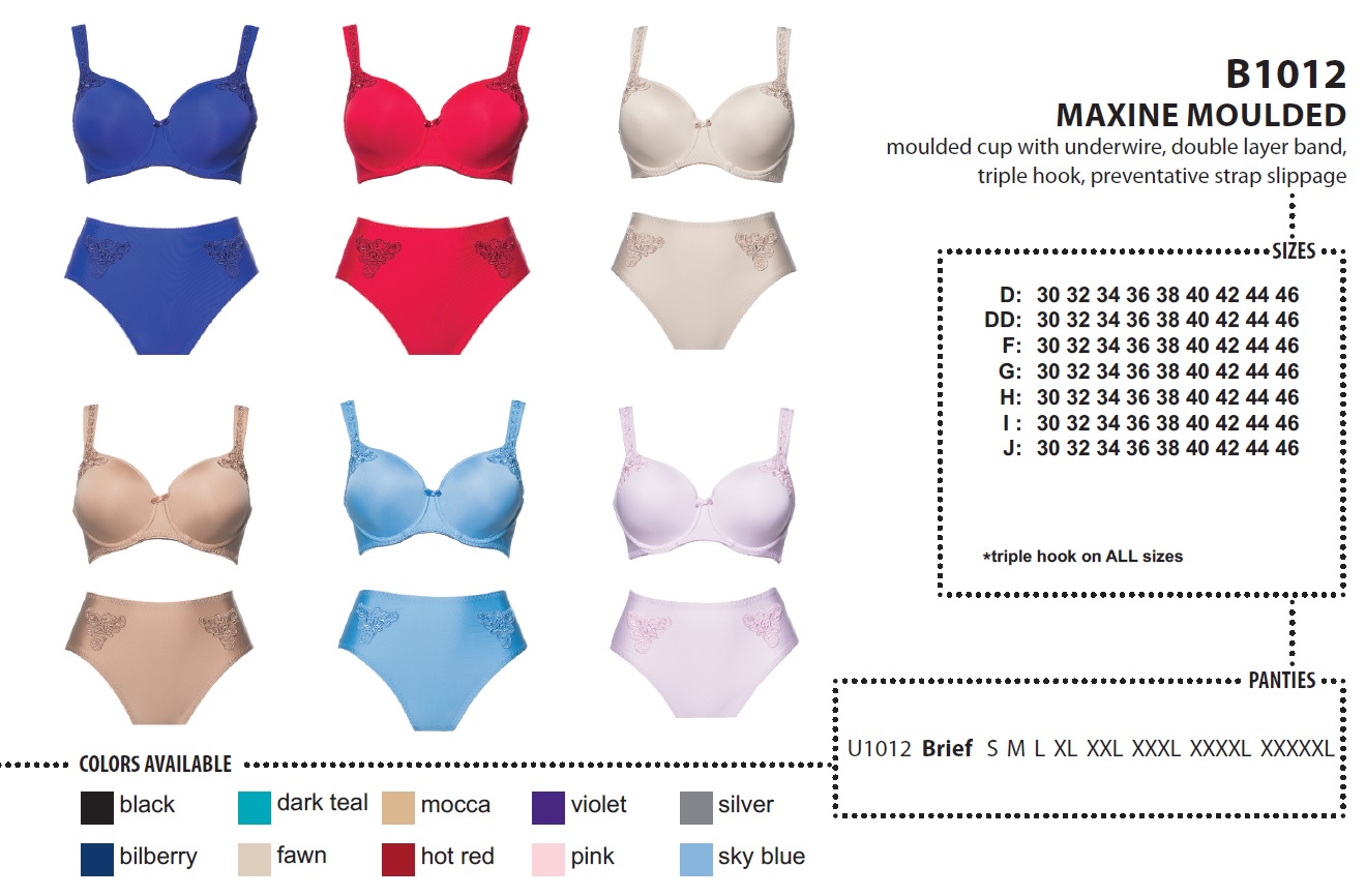 Fit Fully Yours Lingerie – Maxine Moulded