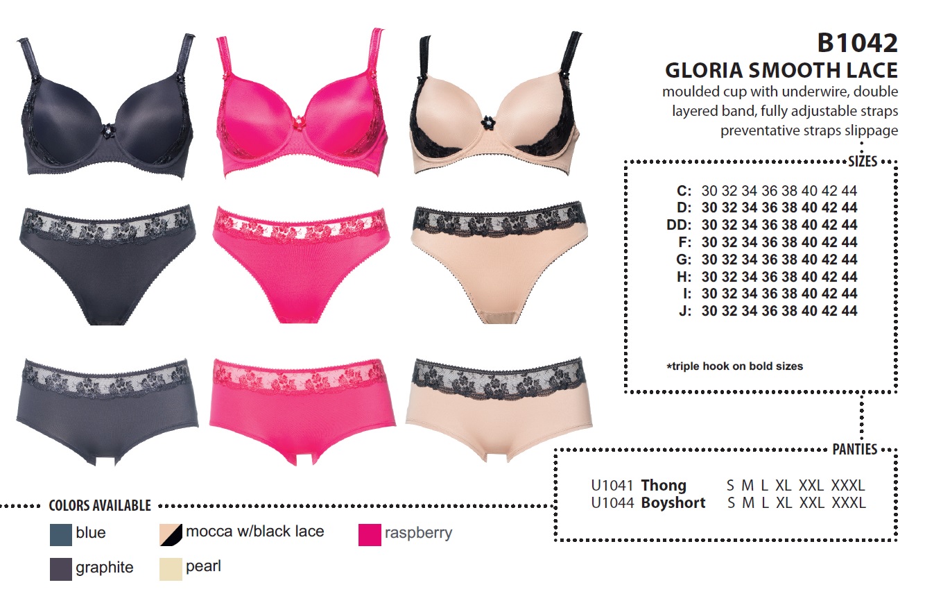 Fit Fully Yours Lingerie – Gloria Smooth Lace