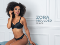 Zora Moulded – Black