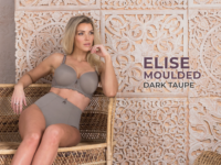 Elise Moulded – Dark Taupe