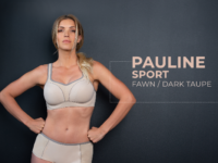 Pauline Sport – Fawn / Dark Taupe
