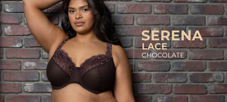 Fit Fully Yours Lingerie – Serena Lace – Chocolate